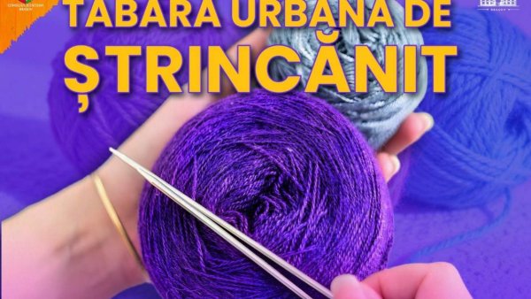 „Tabăra urbană de ștrincănit”, la Centrul Cultural Reduta