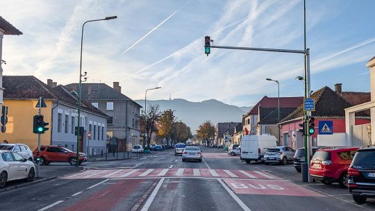 Semafoare prevăzute cu sisteme radar, amplasate în Brașov