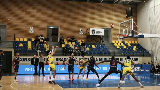 Baschet: Corona Brașov, eșec după un meci bun, în FIBA Europe Cup
