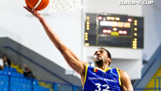 Baschet. Corona Brașov, a treia înfrângere în FIBA Europe Cup