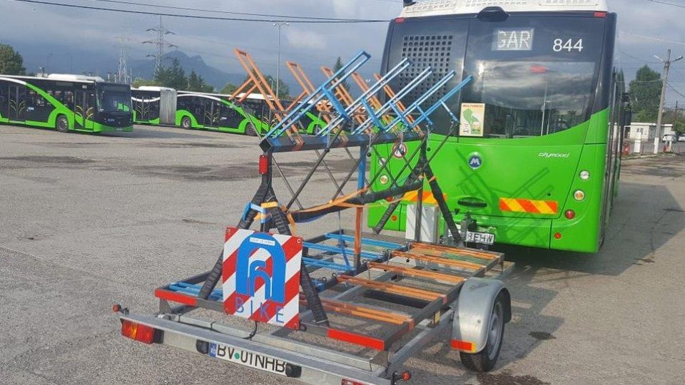 Transportul bicicletelor pe linia 20 se suspendă din 3 noiembrie
