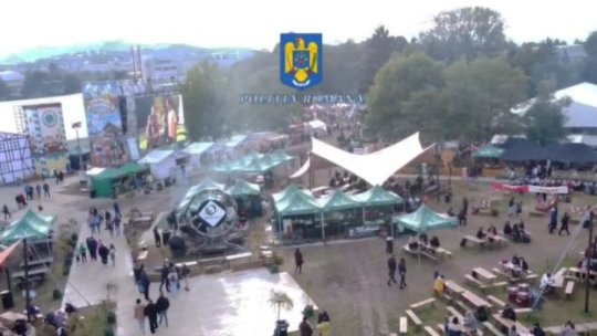 VIDEO Peste 20 de sancţiuni aplicate de poliţişti în urma controalelor din ultima zi de la Oktoberfest