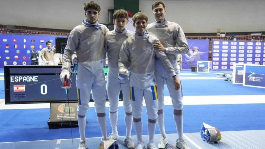 Sabrerii României, medaliați cu argint la Cupa Mondială