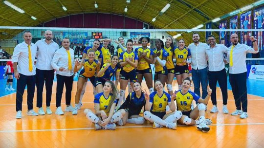 Volei feminin / Victorie în deplasare pentru Corona Brașov