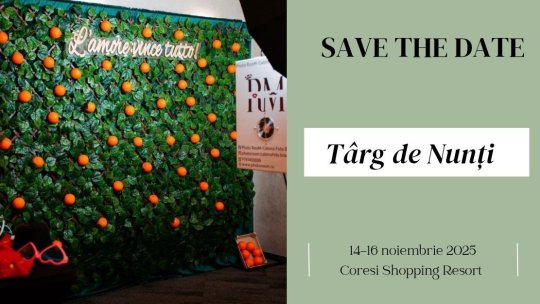 Târg de nunți la mall, în weekend