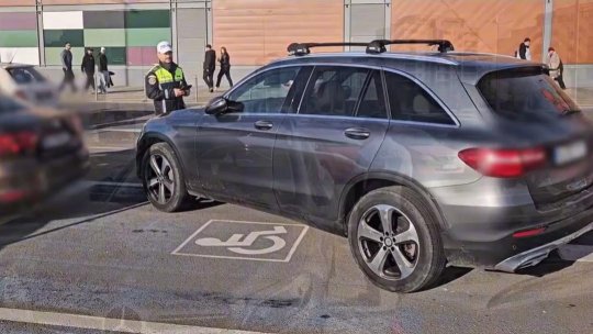 Sancțiuni pentru parcarea pe locurile pentru persoanele cu dizabilități