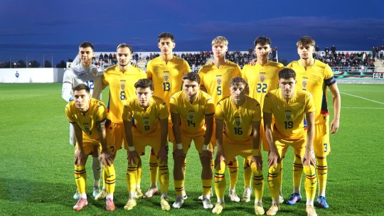 Fotbal. România U20, remiză cu Portugalia