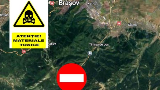 Trafic blocat între Brașov și Predeal