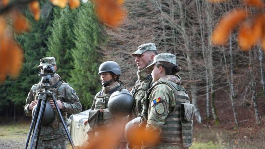 Vânătorii de Munte, exercițiu tactic cu trageri reale de luptă