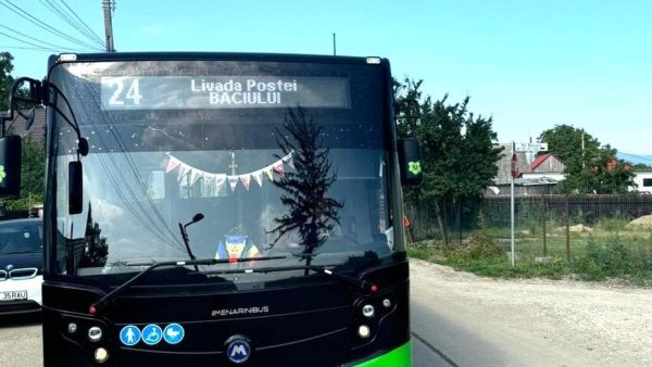 Autobuzele care deservesc linia 24 revin pe traseul obișnuit
