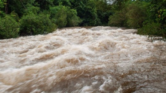 INHGA: Cod galben de inundații, pe râuri din județul Brașov