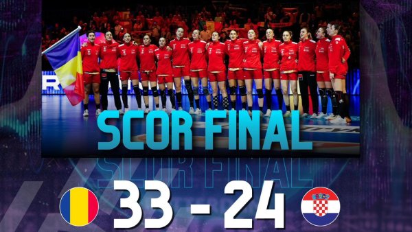 Handbal. România, debut cu victorie la Campionatul Mondial de handbal feminin