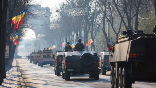 Repetiţie generală pentru Parada Militară Naţională
