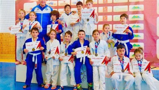 Judo. Tinerii de la clubul Kids Tâmpa Brașov, medalii la Cupa Kame