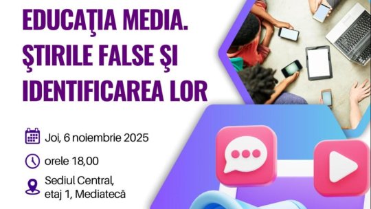 Despre fake news și rețele sociale, cu Radio România Brașov și Biblioteca Județeană „George Barițiu”