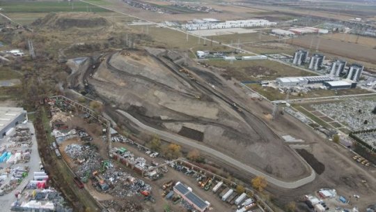 VIDEO Stadiul lucrărilor de închidere a rampei de deșeuri menajere din zona Timiș Triaj