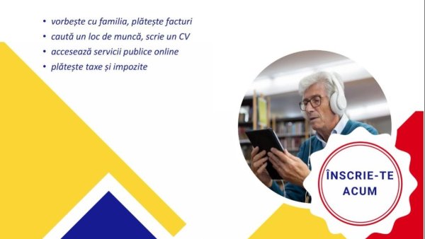 Cursuri gratuite de competenţe digitale, la Biblioteca Judeţeană