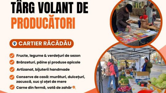 Un nou târg volant în cartierul Răcădău