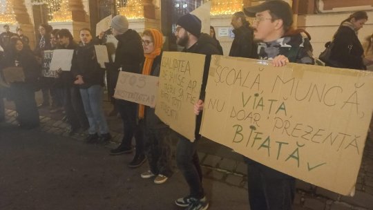 Protest al studenților