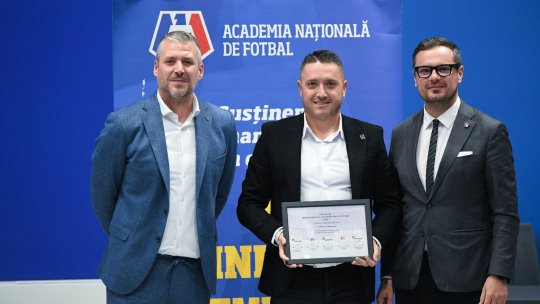 Ciprian Jurubescu, preşedintele CS Colţea 1920 Braşov, primul brașovean licențiat ca Manager de Academie în cadrul FRF