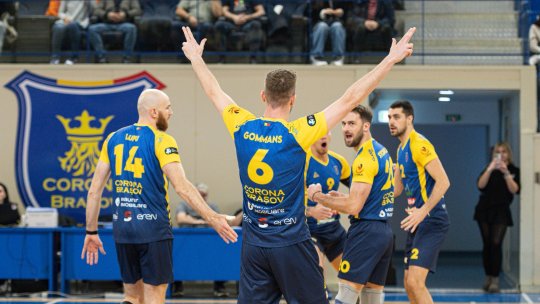 Volei masculin / Ultimul meci al anului pentru Corona Brașov