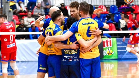 Volei masculin / Corona Brașov, înfrângere în Ghencea