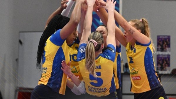 Volei. Corona Brașov, înfrângere cu CSM București