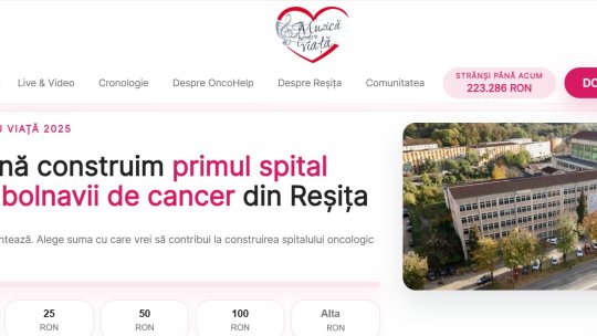 Continuă campania „Muzică pentru Viață”