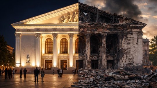 Teatrul Dramatic din Mariupol, reconstruit și pregătit să se redeschidă publicului
