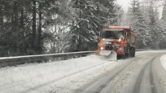 Pregătiri pentru circulaţie în condiții de siguranță pe drumurile județului Brașov