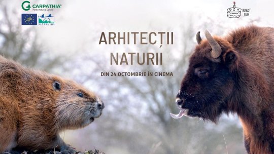 Documentarul „Arhitecţii naturii” va fi difuzat la televiziunea publică