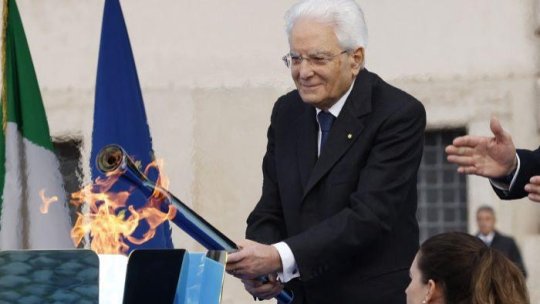 Flacăra Jocurilor Olimpice de iarnă de la Milano-Cortina 2026 străluceşte deja la Roma