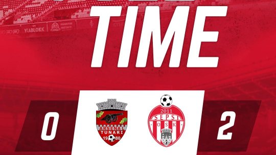 Fotbal: Victorie importantă pentru Sepsi OSK