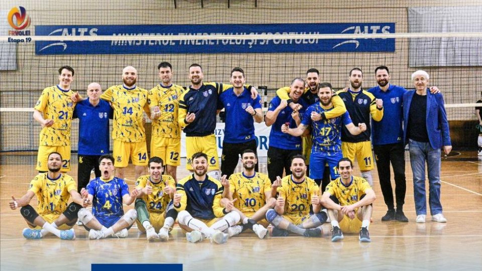 Volei: Victorie lejeră pentru Corona Brașov în Divizia A1