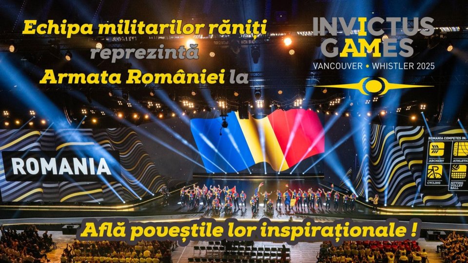 Echipa României participă la Jocurile Invictus Vancouver și Whistler 2025