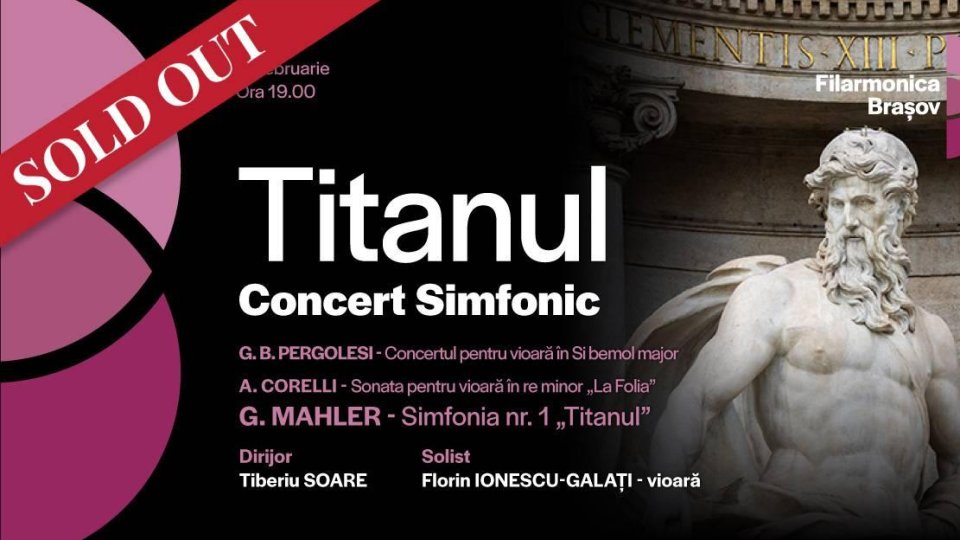 Sold out la Filarmonică săptămâna aceasta