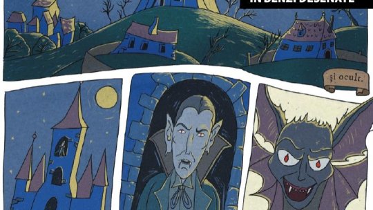 Lansarea albumului ”Dracula în benzi desenate”, la ARCUB București