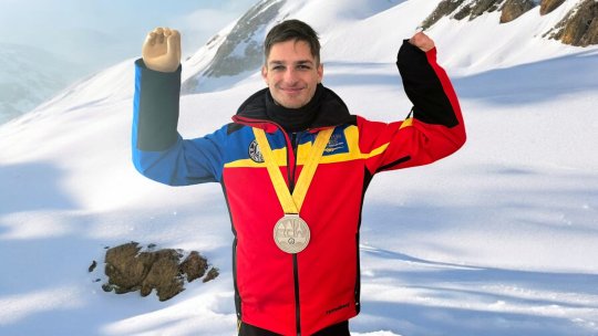 Cu amputații la ambele mâini, Raul Mirică a câștigat argintul în proba de snowboard a Jocurilor Invictus