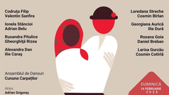 Dragobetele sărută fetele, la Sala Radio