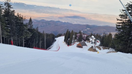 Condiții bune de schi în Poiana Brașov