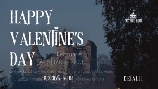 Valentine’s Day la Castelul Bran