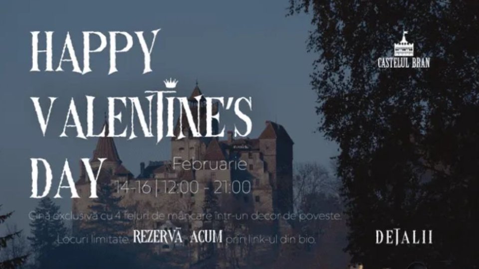 Valentine’s Day la Castelul Bran