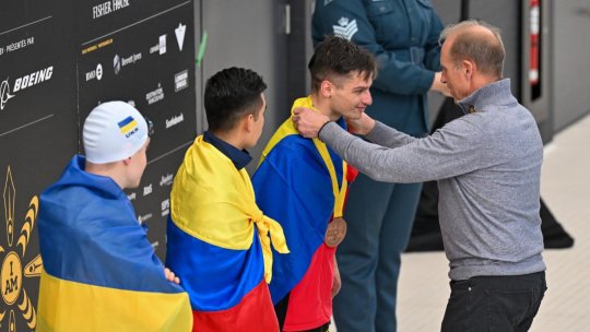 A doua medalie la Jocurile Invictus pentru Raul Mirică