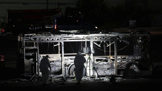 VIDEO Israel: Explozii în mai multe autobuze, presupus atac terorist