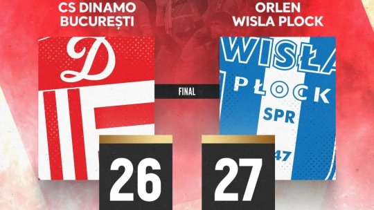 Handbal: Eșec dramatic pentru Dinamo în Liga Campionilor