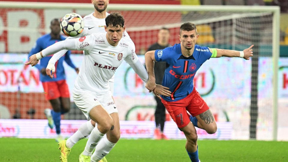 Fotbal. Remiză în duelul FCSB - CFR Cluj
