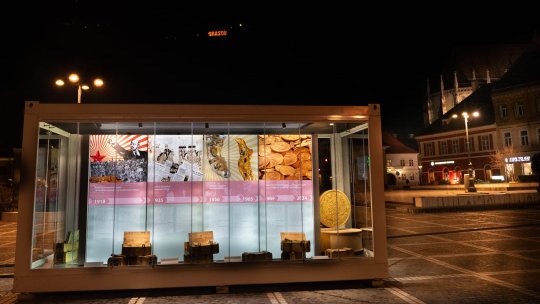 Expoziție inedită în Piața Sfatului, despre tezaurul trimis la Moscova