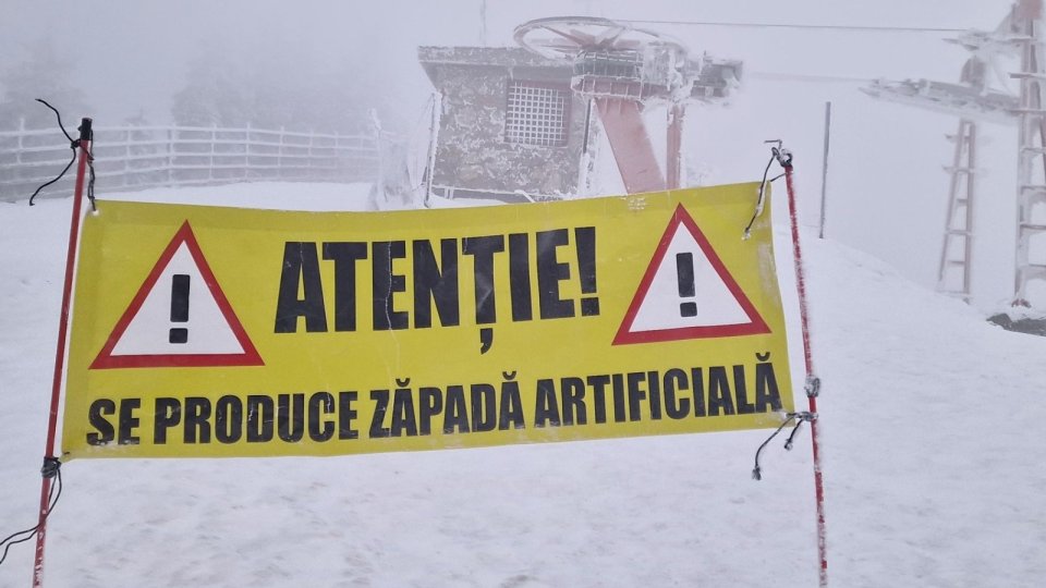 Condiții bune pentru practicarea sporturilor de iarnă, în Poiana Brașov