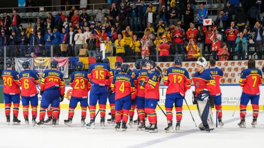 Hochei: România - Ucraina 1-3, într-un meci amical disputat la Sfântu Gheorghe