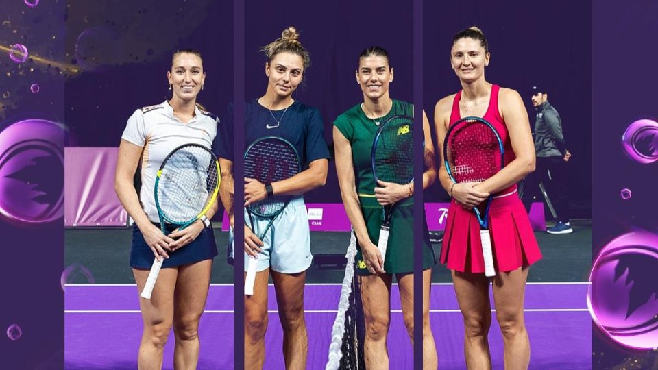 Tenis: Jaqueline Cristian și Angelica Moratelli s-au calificat în semifinalele probei de dublu feminin Transylvania Open